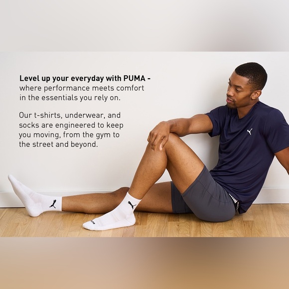 PUMA 5PK Performance Boxer Briefs Multicolor MED 32-34 Waist NWT - Picture 3 of 12